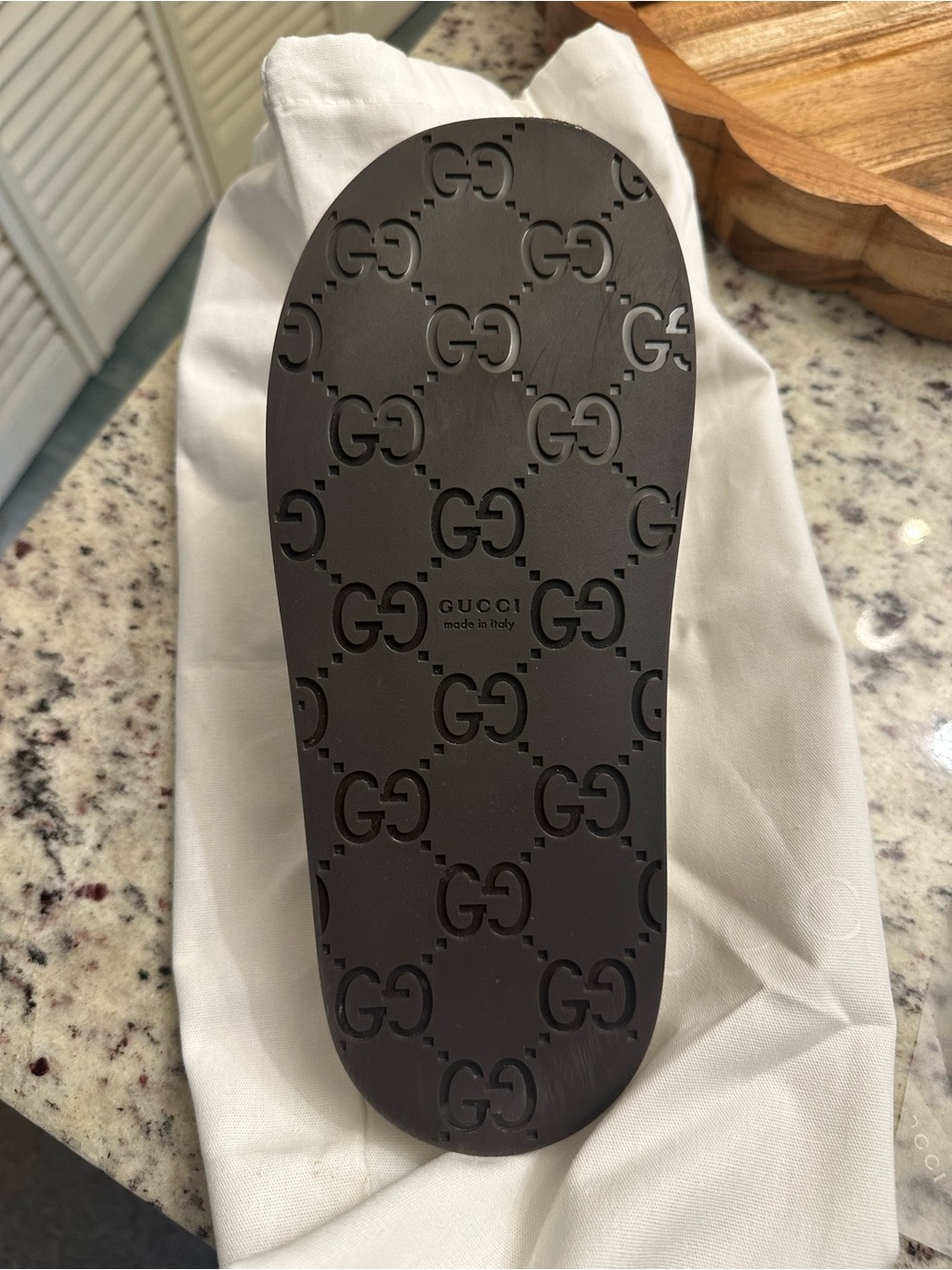 Gucci Brown GG Canvas Horsebit Mule - Picture 6 of 8